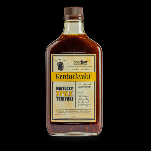 Bourbon Barrel Foods Kentuckyaki Sauce Bottle shot 375ml bottle